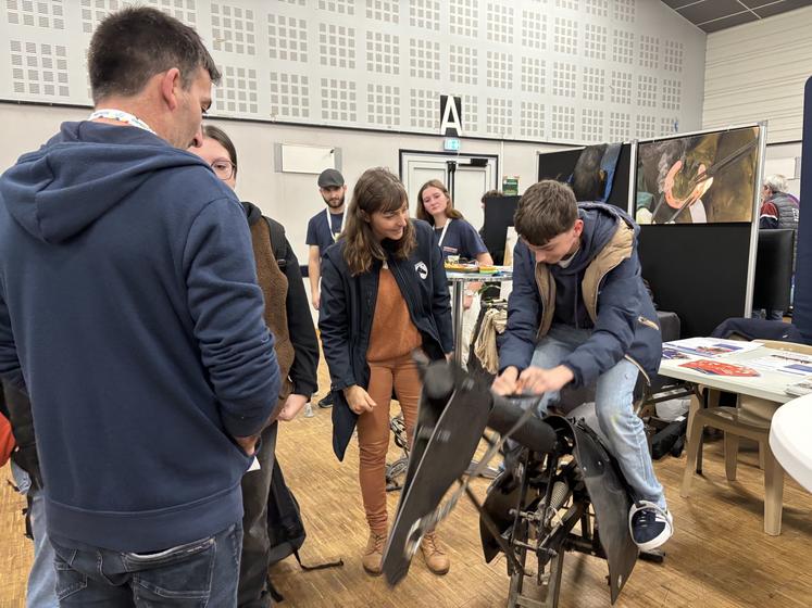 La filière équine du lycée agricole de Saint-Hilaire a attiré de nombreux jeunes qui s'intéressent à l'équitation et au monde du cheval en général.