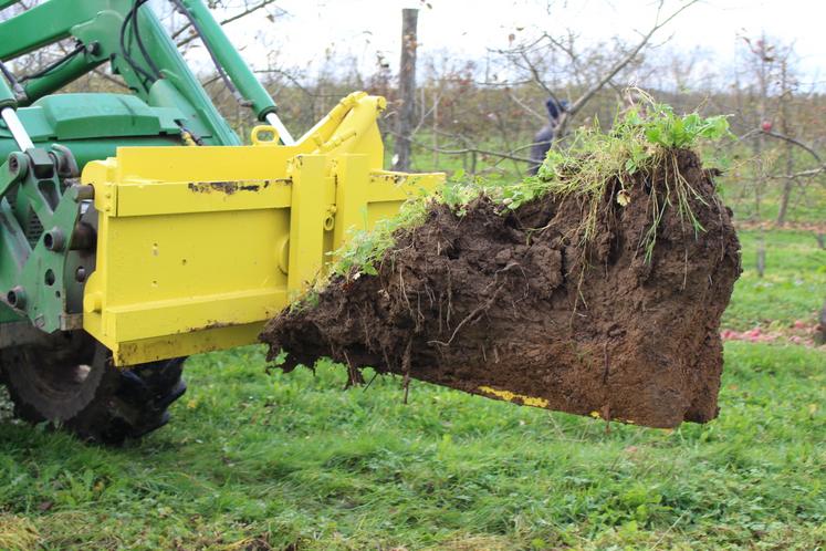 IFPC vergers pommes Sées étude terre pédologie étude terrain