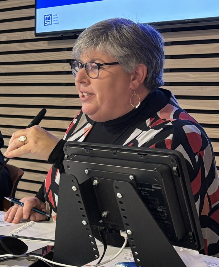 Sylviane Pralus, présidente de la MSA Côtes Normandes depuis 2015.