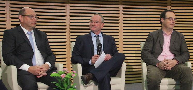 Jérôme Charpentier (président de Sevépi) : " de bons taux de protéine pour nous à l'occasion de cette moisson 2024 mais des soucis de PS. À Creully, c'est le contraire d'où l'intérêt de mutualiser un système sur 1 MT environ".