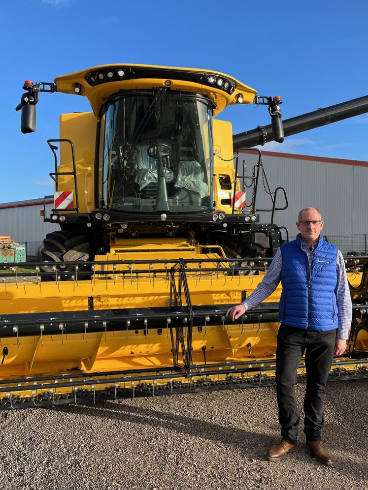 François Mancel, nouveau directeur Eure et Calvados chez Blanchard.