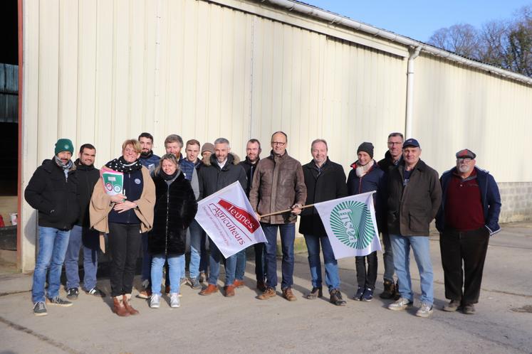 La Liste "Au service de toutes les agricultures" a organisé un meeting, mardi 14 janvier dans le Bessin, pour échanger sur les acquis du mandat et les enjeux des élections 2025.