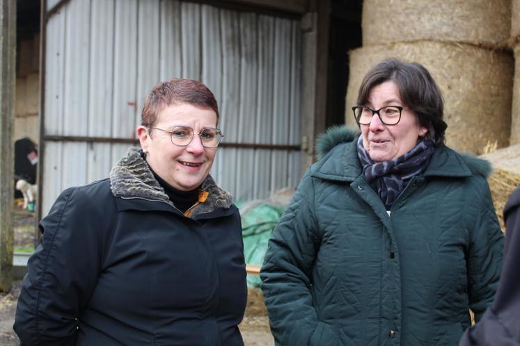 Laurence Lubrun, Sylvie Nobus, candidate élections Chambre d'agriculture Orne 2025