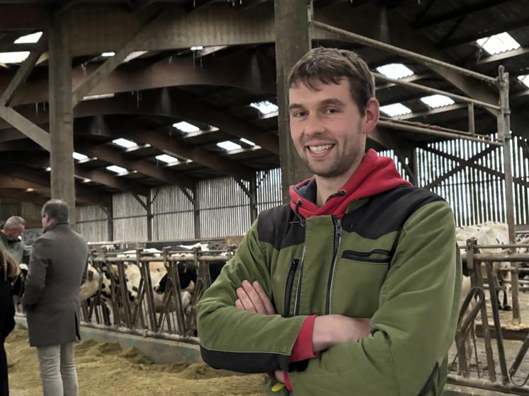 À 32 ans, Édouard Minerbe rêve d'être toujours agriculteur dans 10, 15 ou 20 ans.