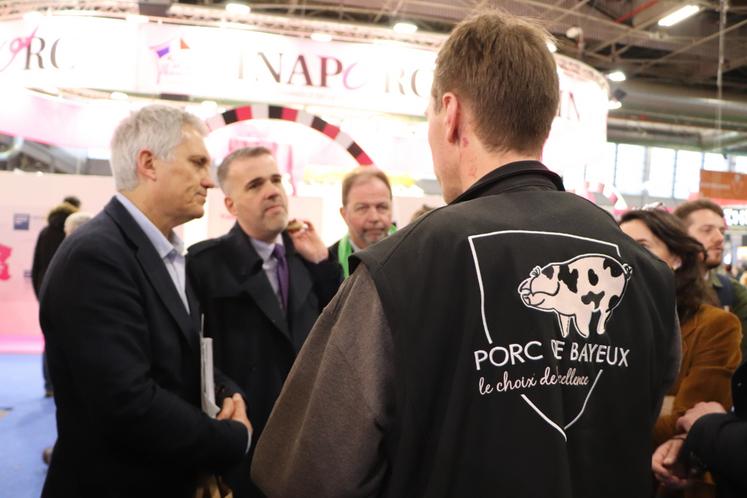 Le concours des porcs de Bayeux, race porcine à l'honneur cette édition, s'est tenu mardi 25 février dans la matinée.