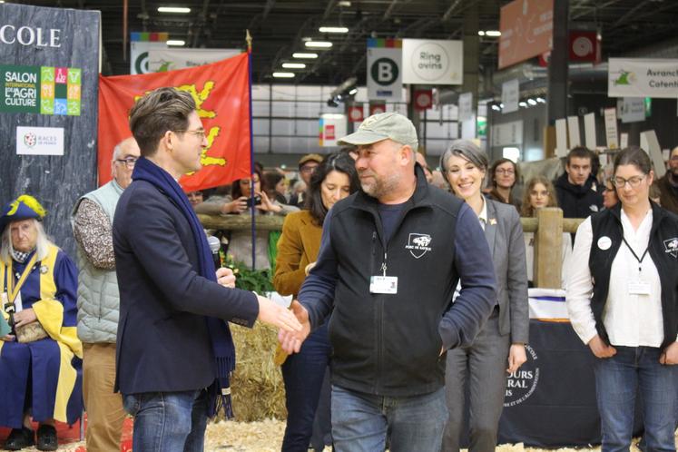 Le concours porcs de Bayeux s'est déroulé sur le ring porcin mardi 25 février 2025.