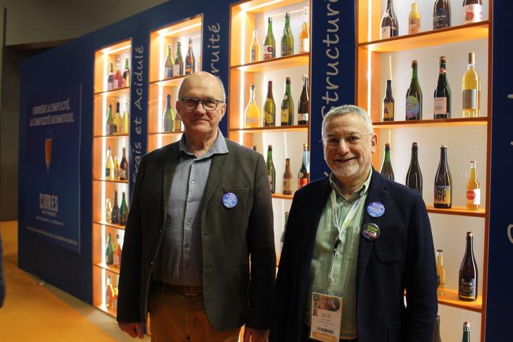 Thomas Pelletier, président de l'Unicid et Jean-Louis Benassi, directeur de l'Unicid Salon international de l'agriculture 2025.