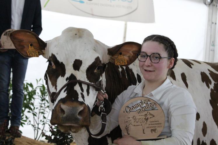 Océane Samson arrive en troisième position du championnat des jeunes présentateurs dimanche dernier.