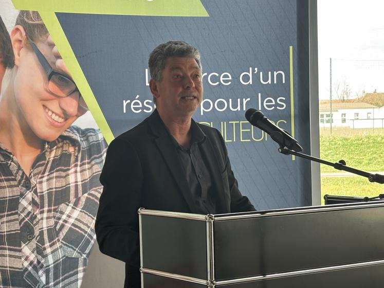 Jean-Michel Hamel, président de la FDSEA, veut être force de propositions.