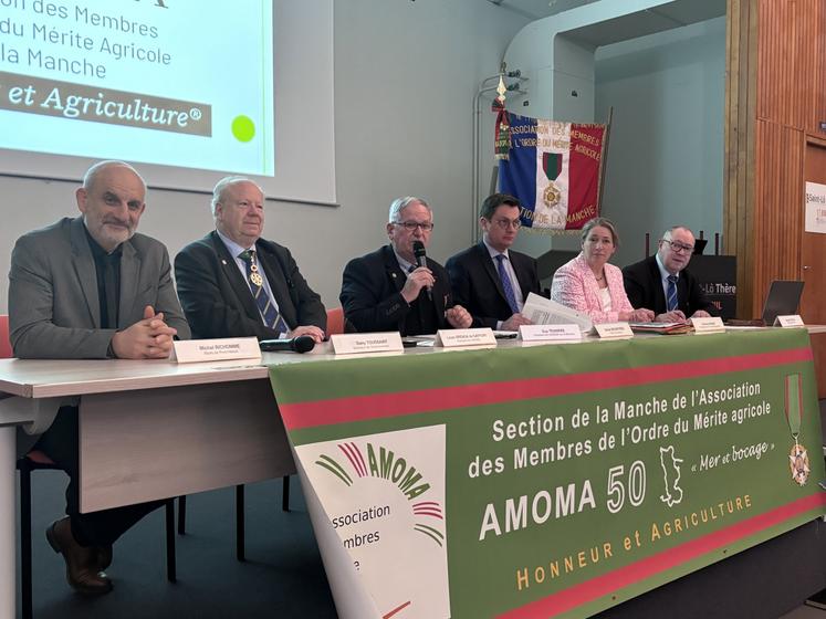 Le président de la section de la Manche, Guy Tesnière, a tenu l'assemblée générale de l'Amoma, dans les locaux du lycée agricole de Saint-Lô Thère.
