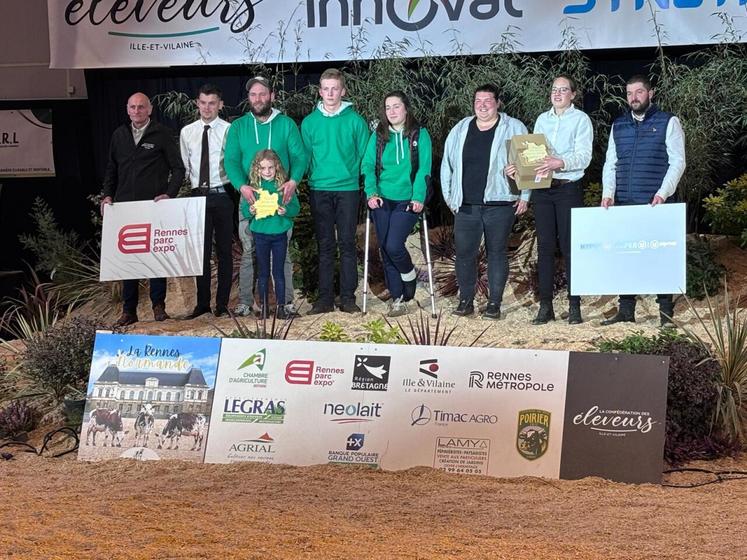 La ferme Les P'tites Normandes est ressortie victorieuse du National Normand en mars dernier avec le titre de meilleur élevage & exposant.