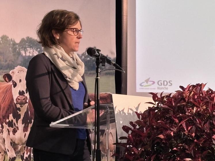 Camille Le Moine, adjointe au chef de service "santé et protection animales" à la DDPP.  