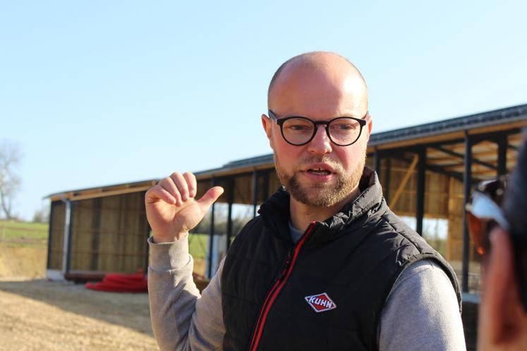 Florian Papin, éleveur.