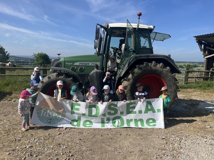 C'était la première journée de l'opération "Fermes ouvertes" en 2025.