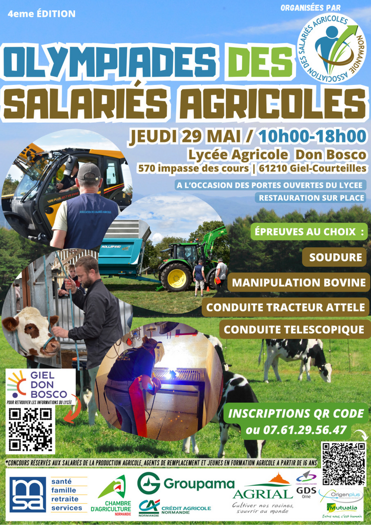 ASA olympiades salariés agricoles Giel Don Bosco 4e édition 2025