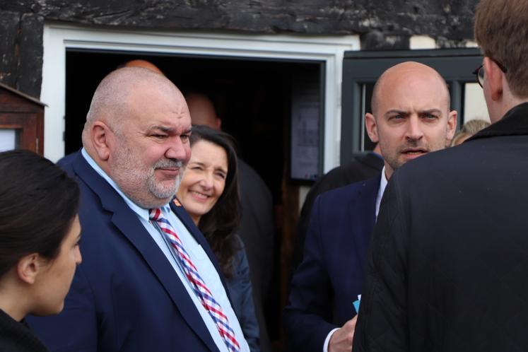 Jean-Luc Pignol, président de l'interprofression (Idac), a mis en avant les vertus et qualités des filières AOP/AOC.