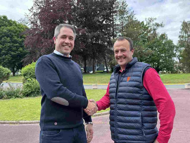 François Rihouet passe le relais à Rémi Paugam au poste de secrétaire général de la FDSEA.
