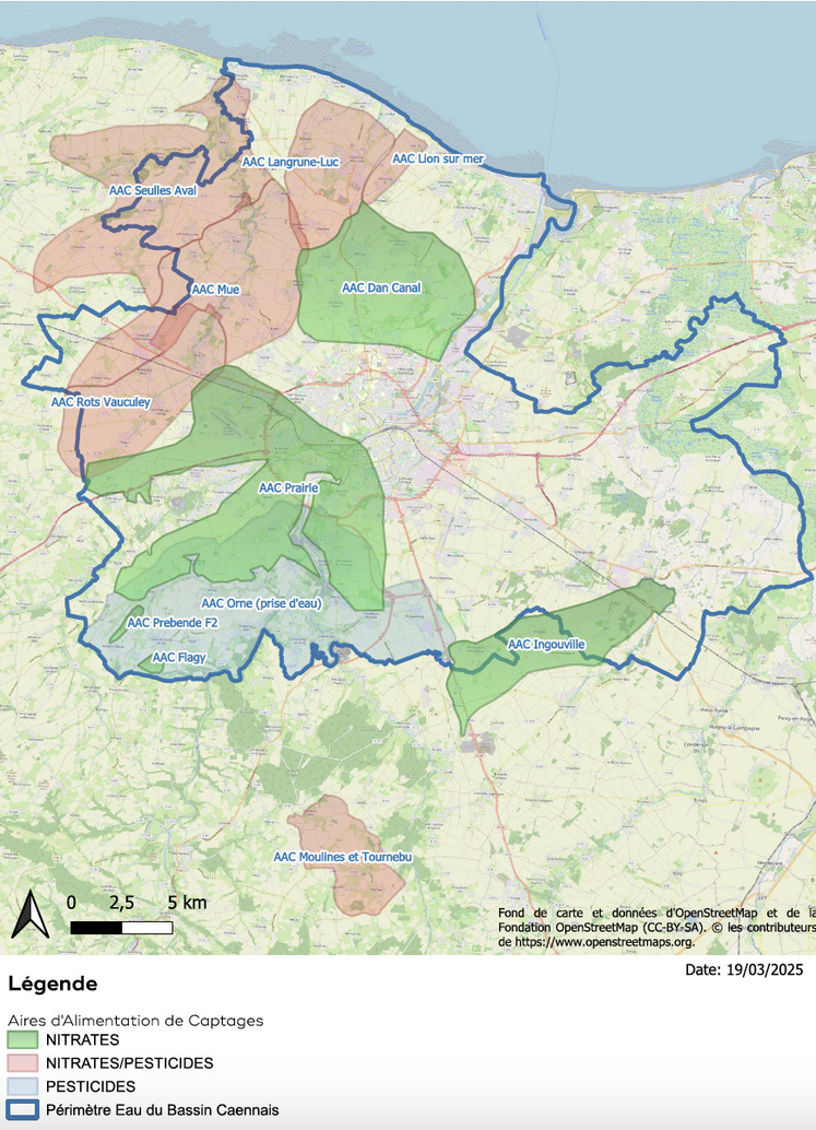 Voici la carte du périmètre concerné par le PSE.