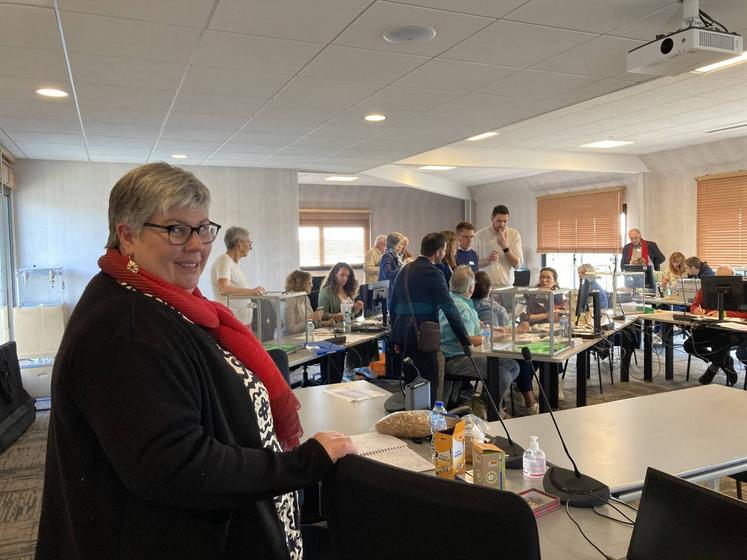 Sylviane Pralus, présidente sortante de la MSA Côtes Normandes, a pris connaissance de la participation jugée "décevante".