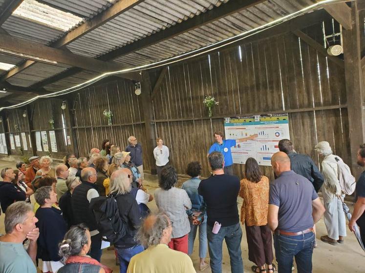 C'est au Gaec du Bastillon à Appeville que la 25e édition de la Fête de la bio a eu lieu, accueillant les 14 et 15 juin 5 000 personnes.
