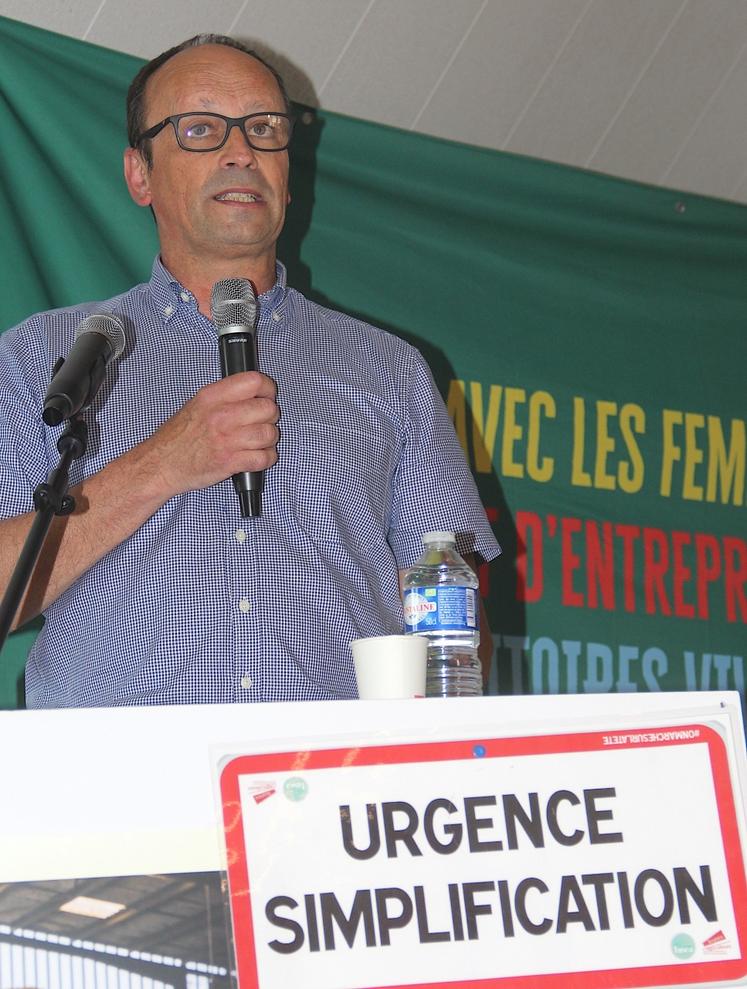 Xavier Hay : "la FDSEA n'est pas qu'un outil de combat. Elle informe, forme et oriente aussi".