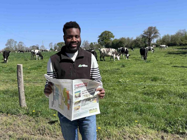 Glen Abondo a découvert le monde de l'Agriculteur normand en passant de reportages en reportage, alliant terrain et écriture.