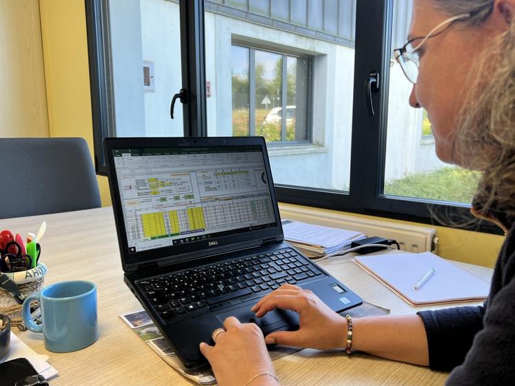 Le programme Nutri'up Veau est un modèle de calcul qui permet d'enregistrer le plan lacté fourni par l'éleveur.