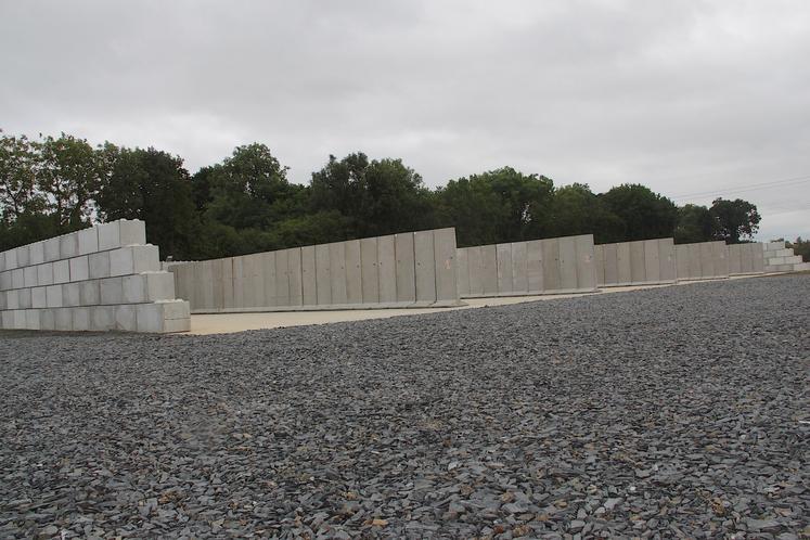 À la veille de la moisson, le site est prêt à accueillir ses premières bennes.