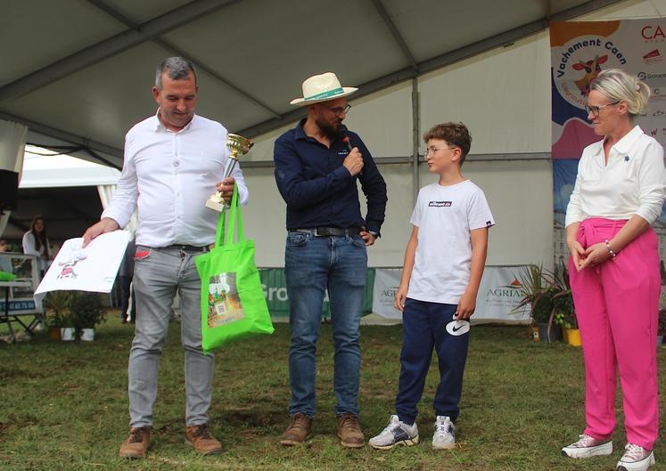 Au concours de dessins proposé par la FDSEA, c'est Noam qui l'a emporté. Ce sera l'affiche officielle de l'édition 2026