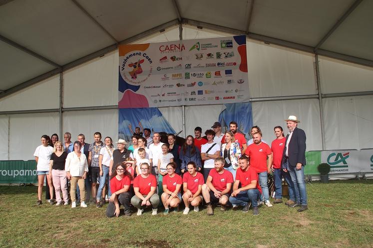 Sans les bénévoles et les jeunes agriculteurs, Vachement Caen ne serait pas Vachement Caen.