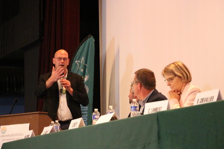 Véronique Louwagie, ancienne ministre déléguée chargée du Commerce, de l'Artisanat, des PME et de l'Économie sociale et solidaire, était présente.