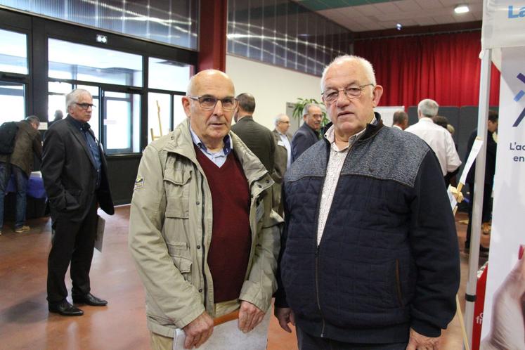 Jean-Marie Bisson, maire de Sevrai et Patrick Ameslant, maire de Nonant-le-Pin ont participé à cette assemblée générale.