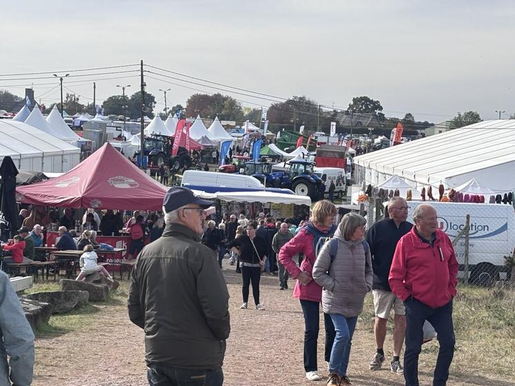 Les visiteurs ont privilégié le vendredi et le samedi en raison d'une météo plus capricieuse annoncée pour le dimanche.
