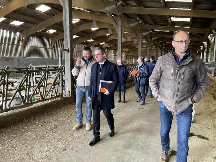 Samuel Enguehard et Martin Lafont en plein échange.