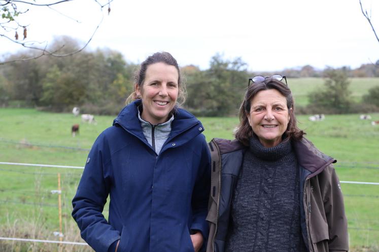 La transmission de Virginie Sartorio à sa fille, Axelle, engage une redéfinition technique du système, où le lait et le cheval cohabitent dans une logique durable et herbagère.