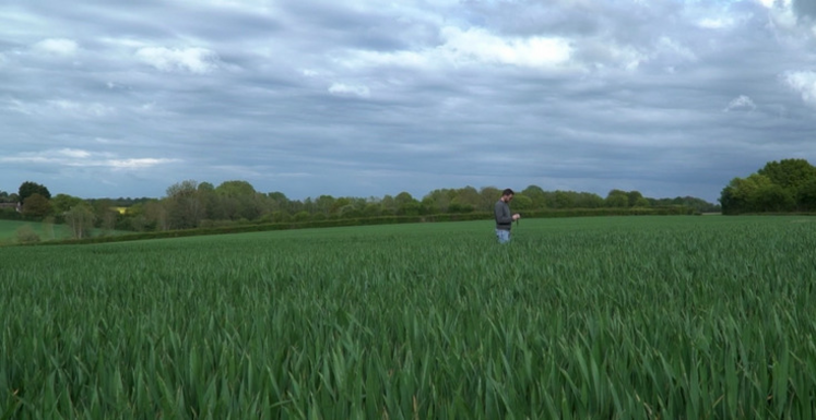 La campagne percheronne a été le décor du documentaire.