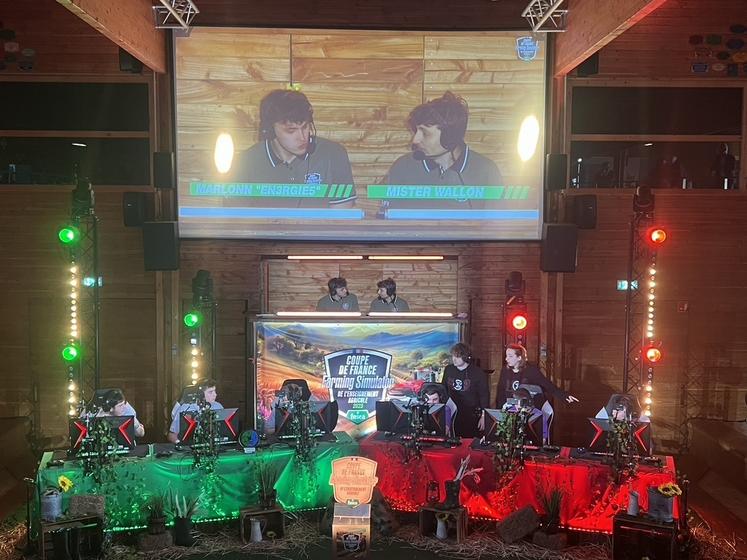 Lors de la finale, à Limoges en direct.