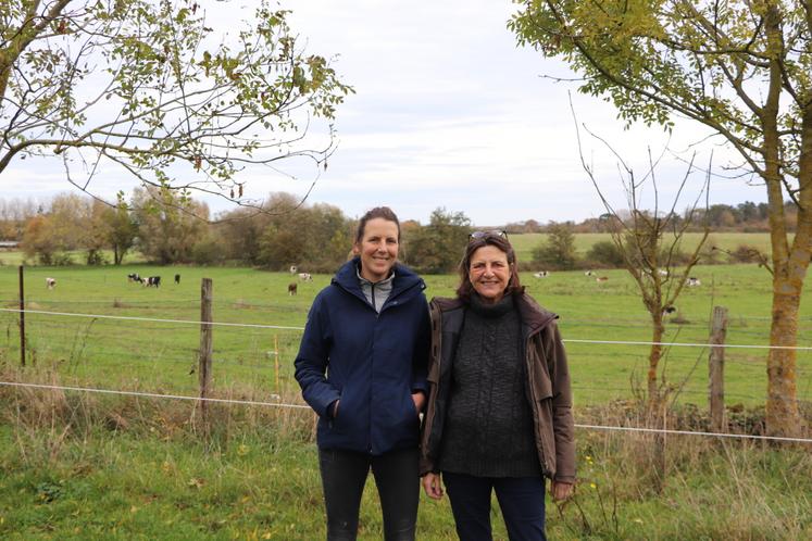 "Nous sommes une famille de quatre filles, et j'étais la seule intéressée par l'exploitation", concède Virginie Sartorio.