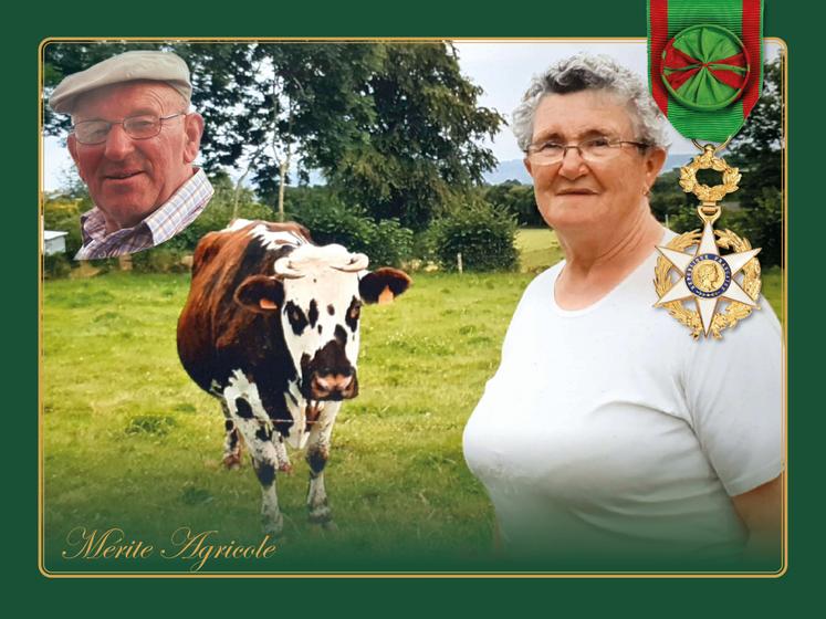 Le papa de Sandrine aurait dû être boulanger, sa maman couturière. "Cette médaille vous revient à vous deux qui avez finalement toujours eu les pieds dans les bottes pendant toute une carrière et même au-delà".