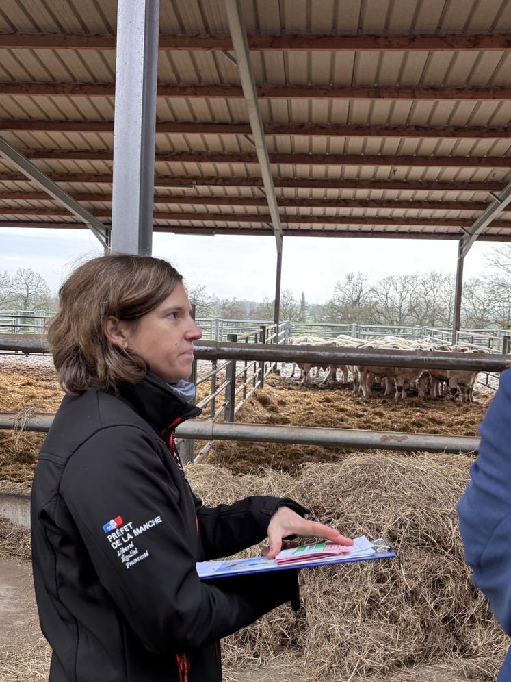 Camille Le Moine, de la DDPP (direction départementale de la protection des populations)