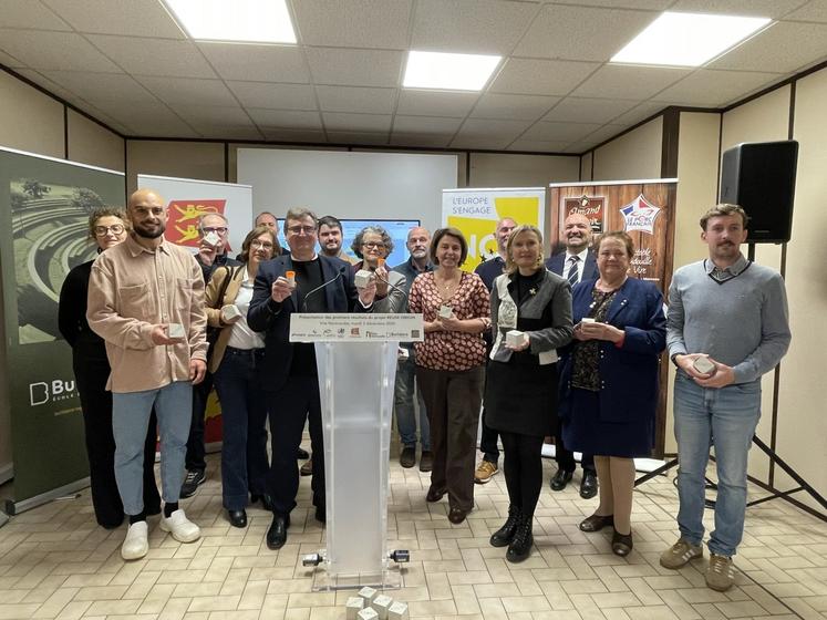 Les partenaires du projet Reuse Origin se sont réunis, mardi 2 décembre, dans les locaux d'Amand-Bianic à Vire pour un premier état des lieux.