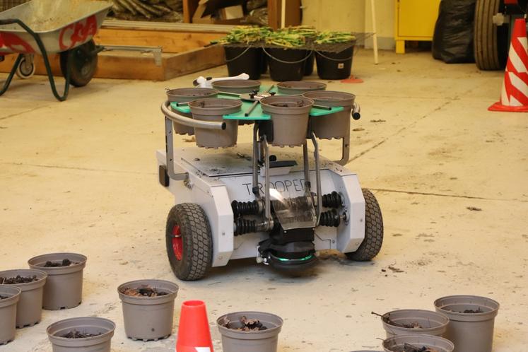 Le robot horticole Trooper d'Instar robotics est une vraie évolution dans son domaine.