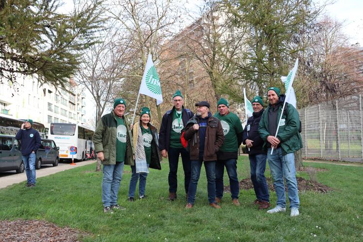 Des représentants calvadosiens ont également fait le déplacement.