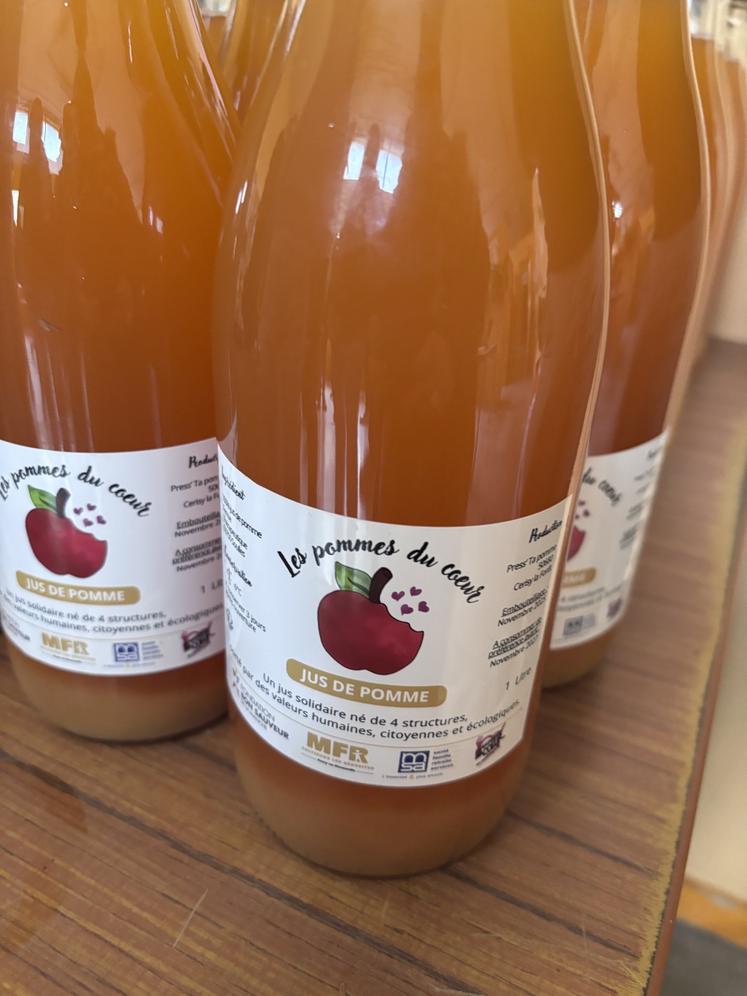 Une nouvelle étiquette a été créée symbolisant les quatre partenaires.