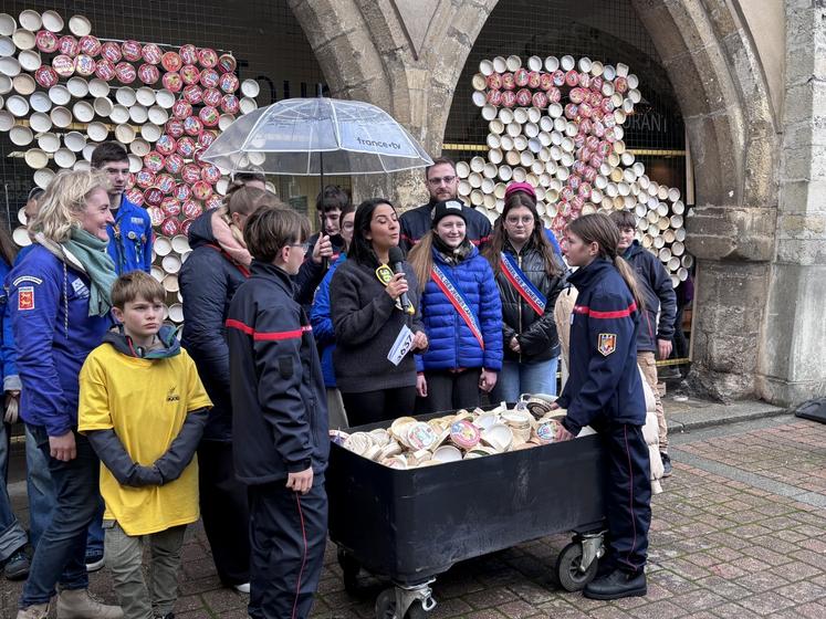 Tous les acteurs étaient mobilisés y compris les pompiers, notamment les jeunes.