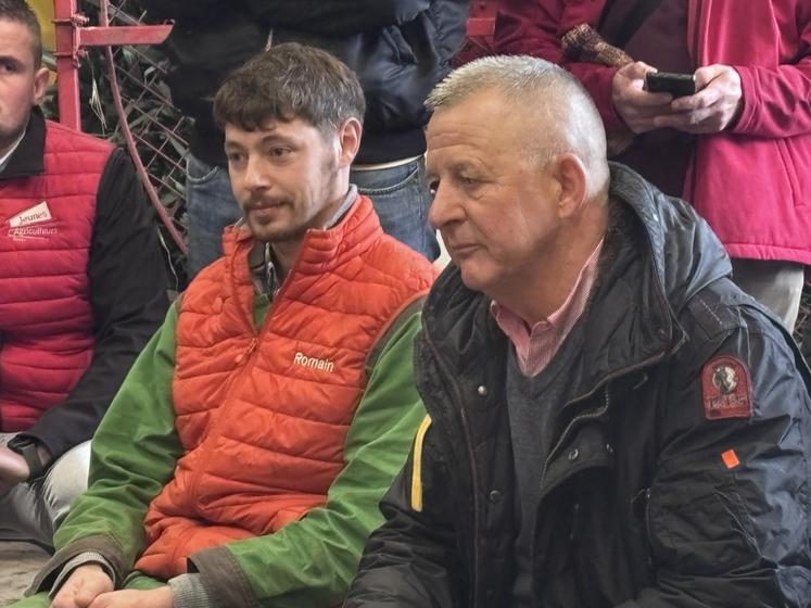 Romain Corruble a repris l'exploitation de Philippe Jean.