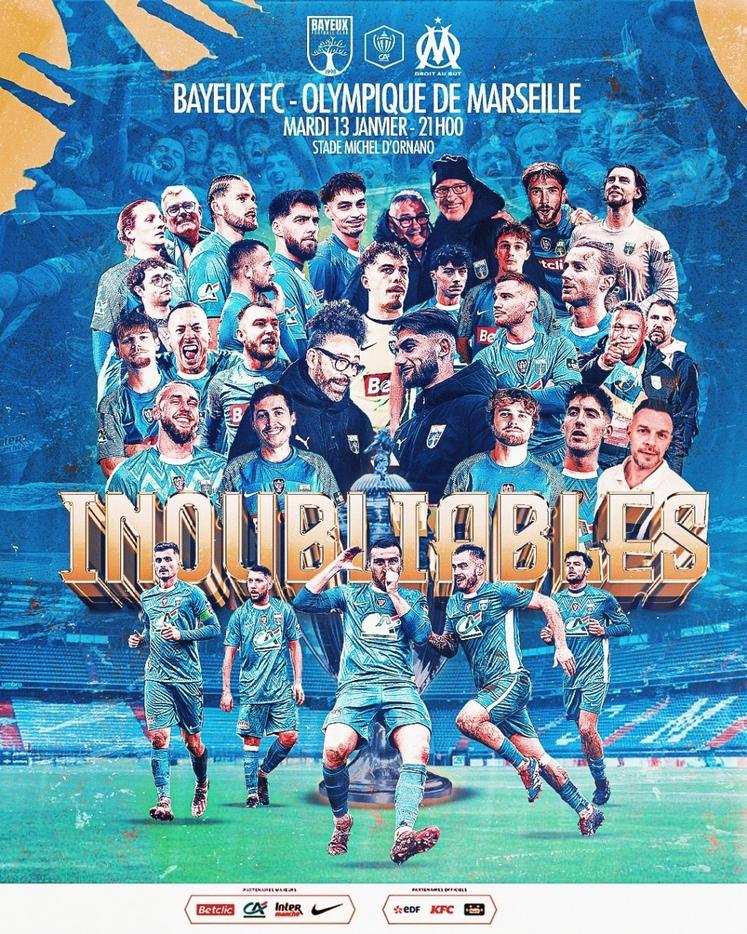 Outre la ville de Bayeux et les Normands, les liniculteurs et partenaires
sont à fond derrière l'équipe locale pour cette coupe de France.