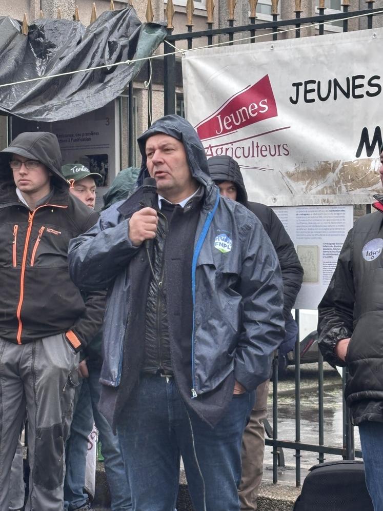 Ludovic Blin a rappelé les enjeux à l'échelle européenne pour l'agriculture française.