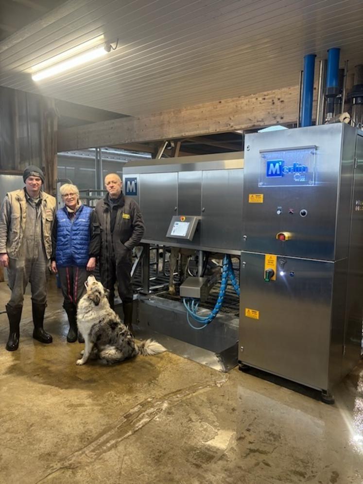 Le Gaec Jacqueline compte trois associés, dont un jeune installé. Rendez-vous au 8 Route de Carville, Le Reculey à Souleuvre-en-Bocage.