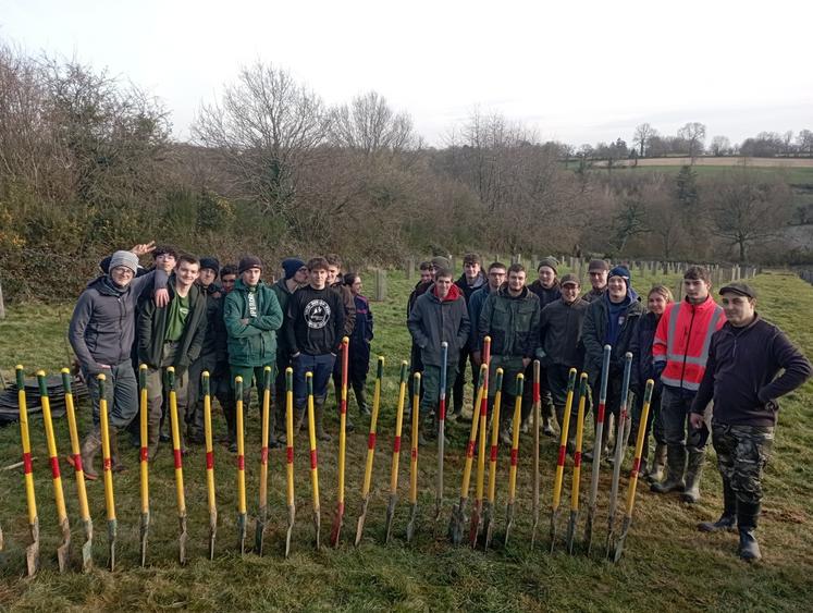 En filière GMNF à Vire, le bac professionnel accueille une vingtaine d'élèves chaque année. La pratique y est largement valorisée avec de nombreux chantiers en partenariat avec les acteurs locaux.